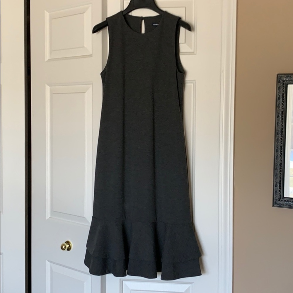 Ralph Lauren grey fitted dress